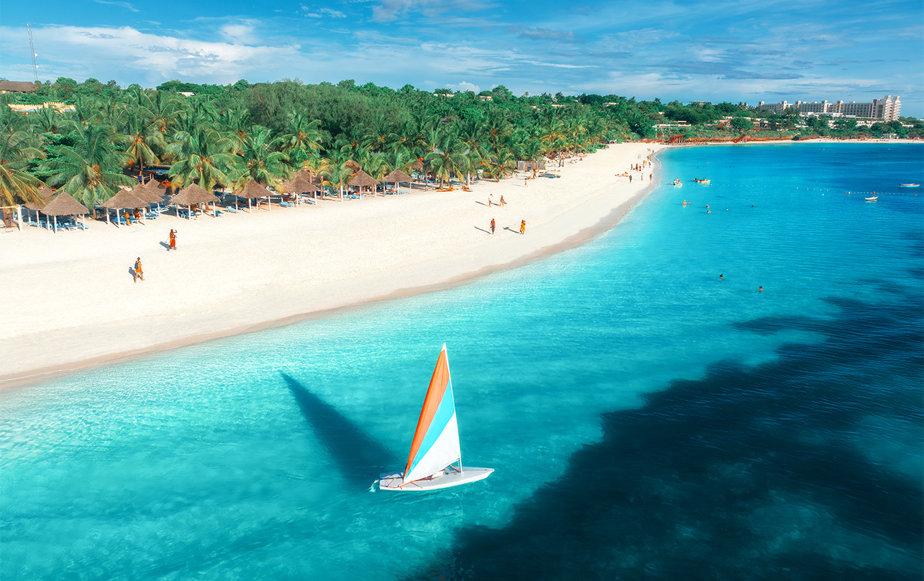mappa zanzibar spiagge più belle